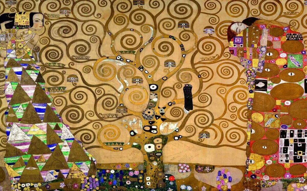 "Το Δέντρο της Ζωής", πίνακας του ζωγράφου Gustav Klimt.