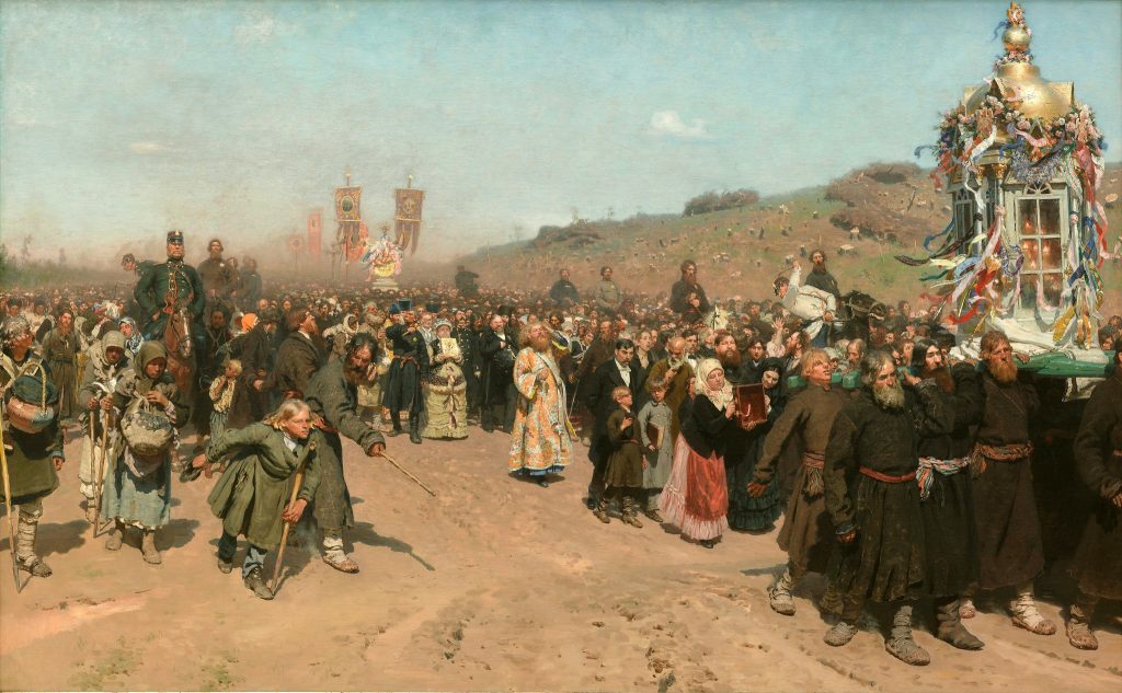 Ilya Repin, Religious Procession in Kursk