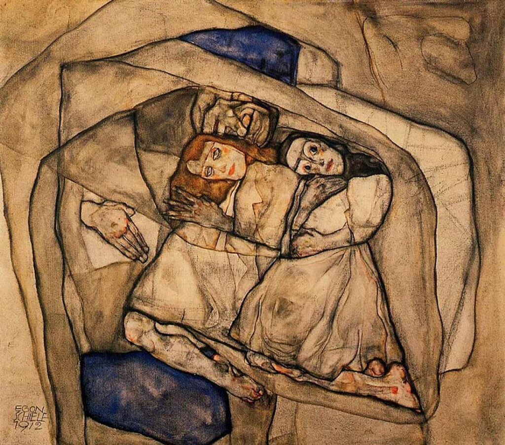 Αυστριακού ζωγράφου Egon Schiele με τίτλο «Conversion»,
