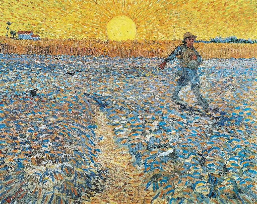 «Sower at Sunset»